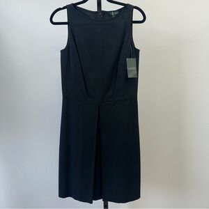 Lauren Ralph Lauren Black Sleeveless Midi Dress Size 2